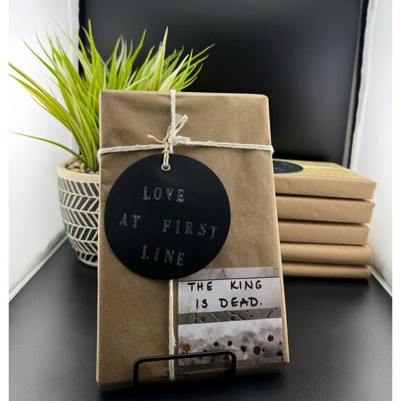 Love At First Line Book "The bull ant crawls across a curse." - Picture 2 of 2